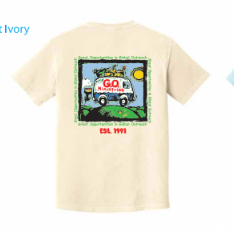 Ivory Vintage Van T-Shirt