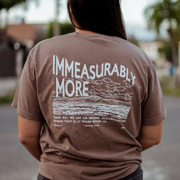 Ephesians 3:20 T-Shirt – Espresso